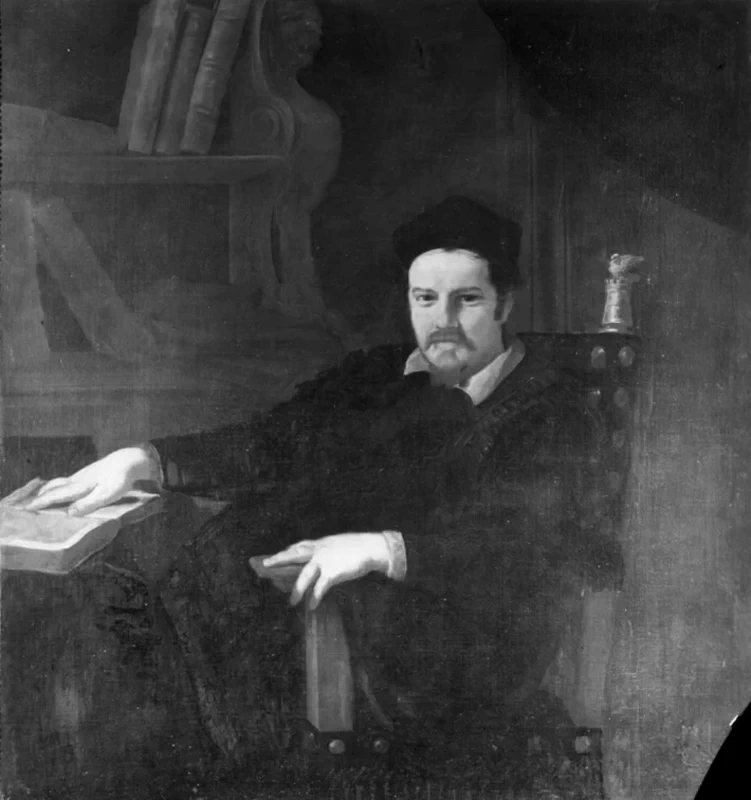 77-Andrea Sacchi-Ritratto di monsignor Clemente Merlini -Galleria Borghese, Roma  